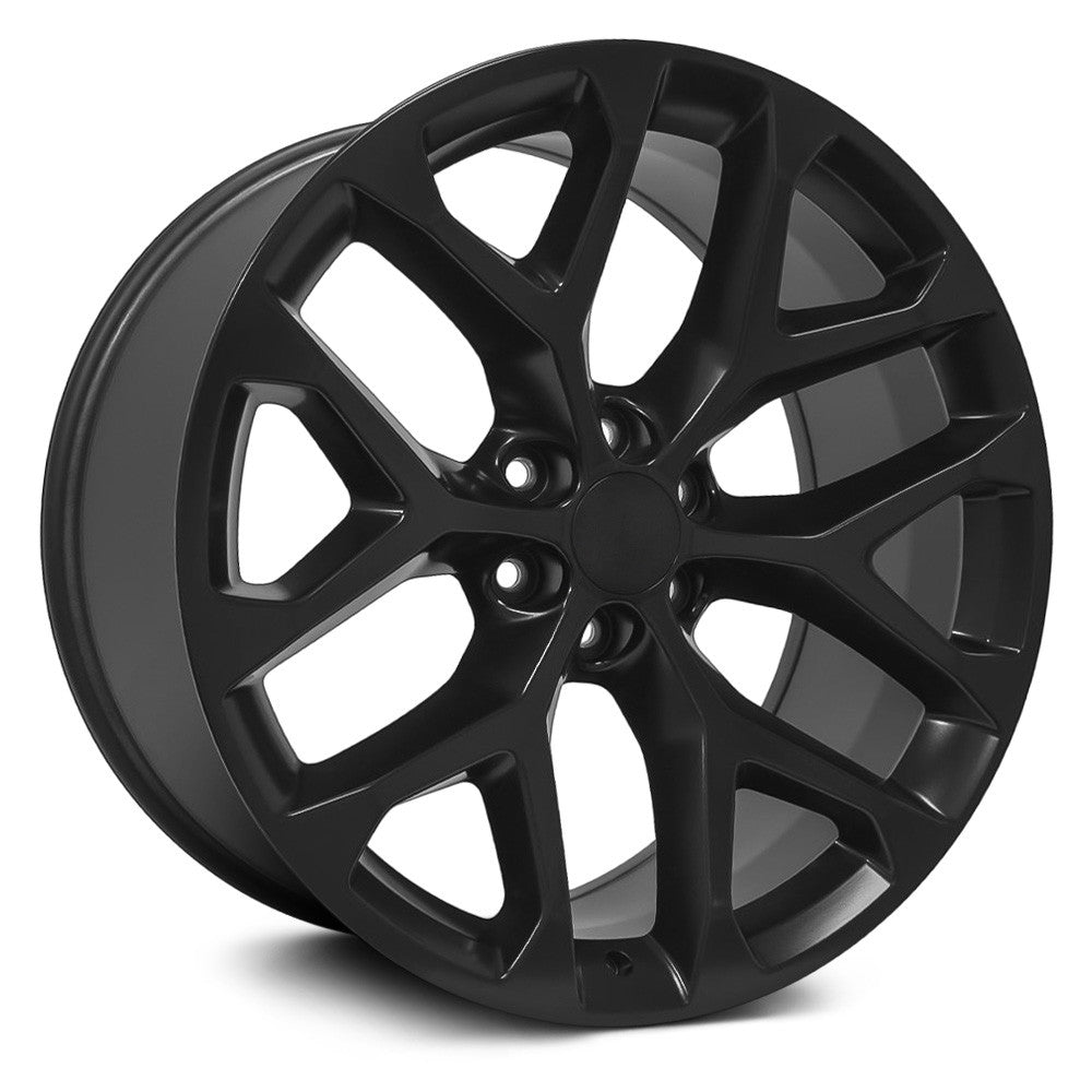 CV98B 24x10 Satin Black Alloy Replica Wheel