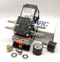 4-Way Solenoid Poppet Valve