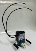 3-Way Solenoid Poppet Valve, 24Vdc