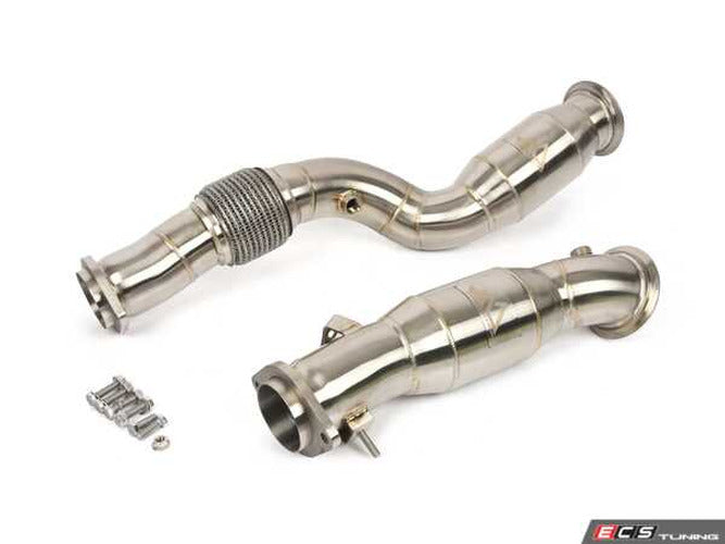 S58 Catted Downpipes 3.0L 3-Inch 304SS