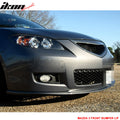 Type-K PU Front Bumper Lip Splitter