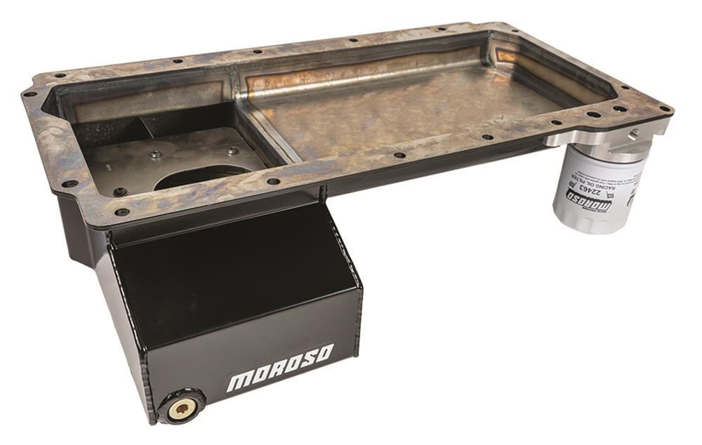 6.5 Quart Baffled Oil Pan, 6" Deep