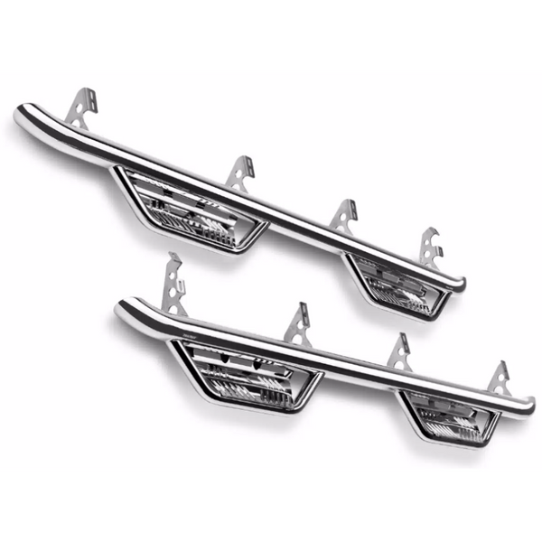 Podium LG Nerf Steps 3" Polished Stainless Steel