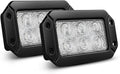 18W Flush Mount LED Work Light Set