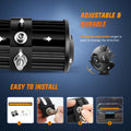 20-Inch Triple-Row Amber LED Light Bar