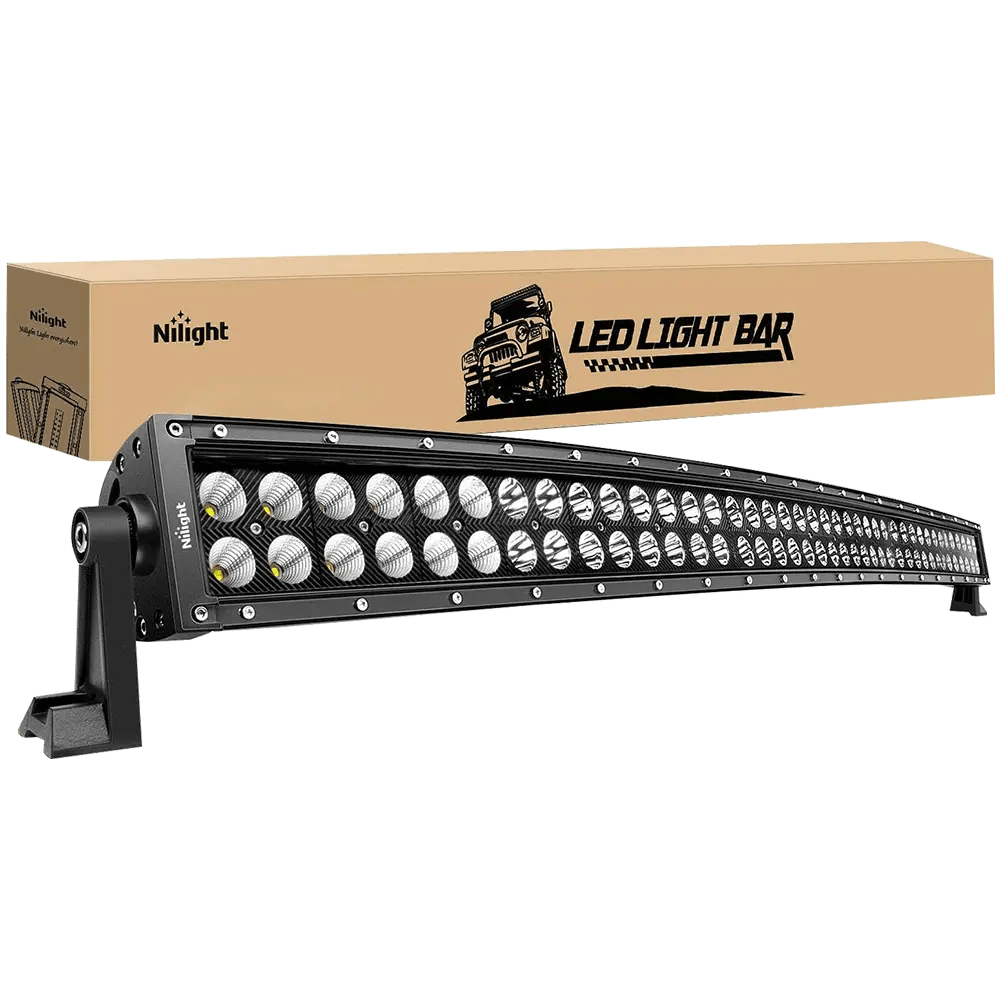42 Inch 240W Double Row Black Curved LED Light Bar