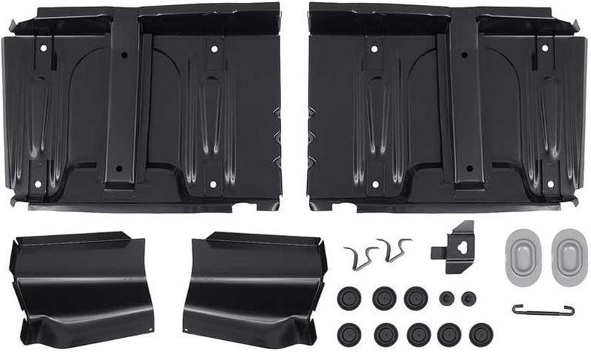Complete Floor Pan, Stamped Steel