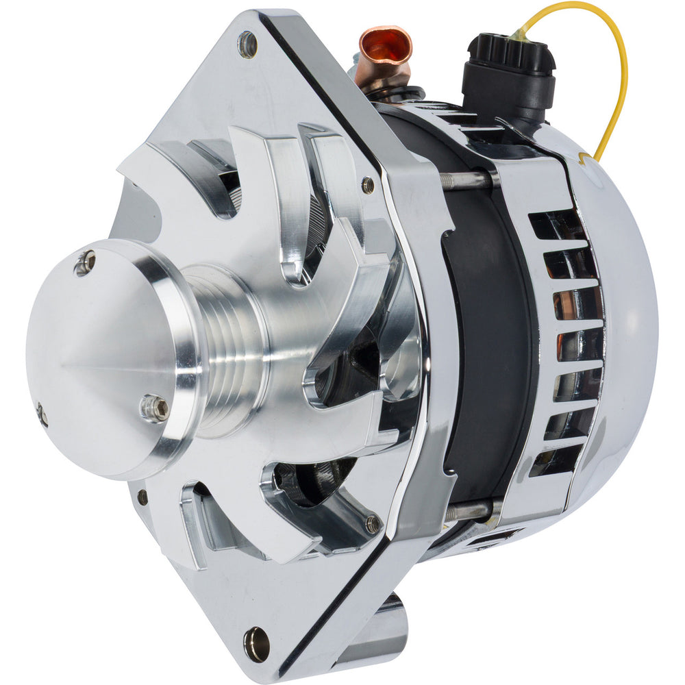 GM 340AMP Alternator Chrome w/Pulley