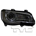 CAPA 1517 CR 3.0.0 HALGN W/CHR HEADLAMP ASSY RH