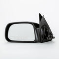 LH MIRROR OUTSIDE REAR VIEW MANUAL REMOTE; BASE BLACK TOYOTA TACOMA 20012004