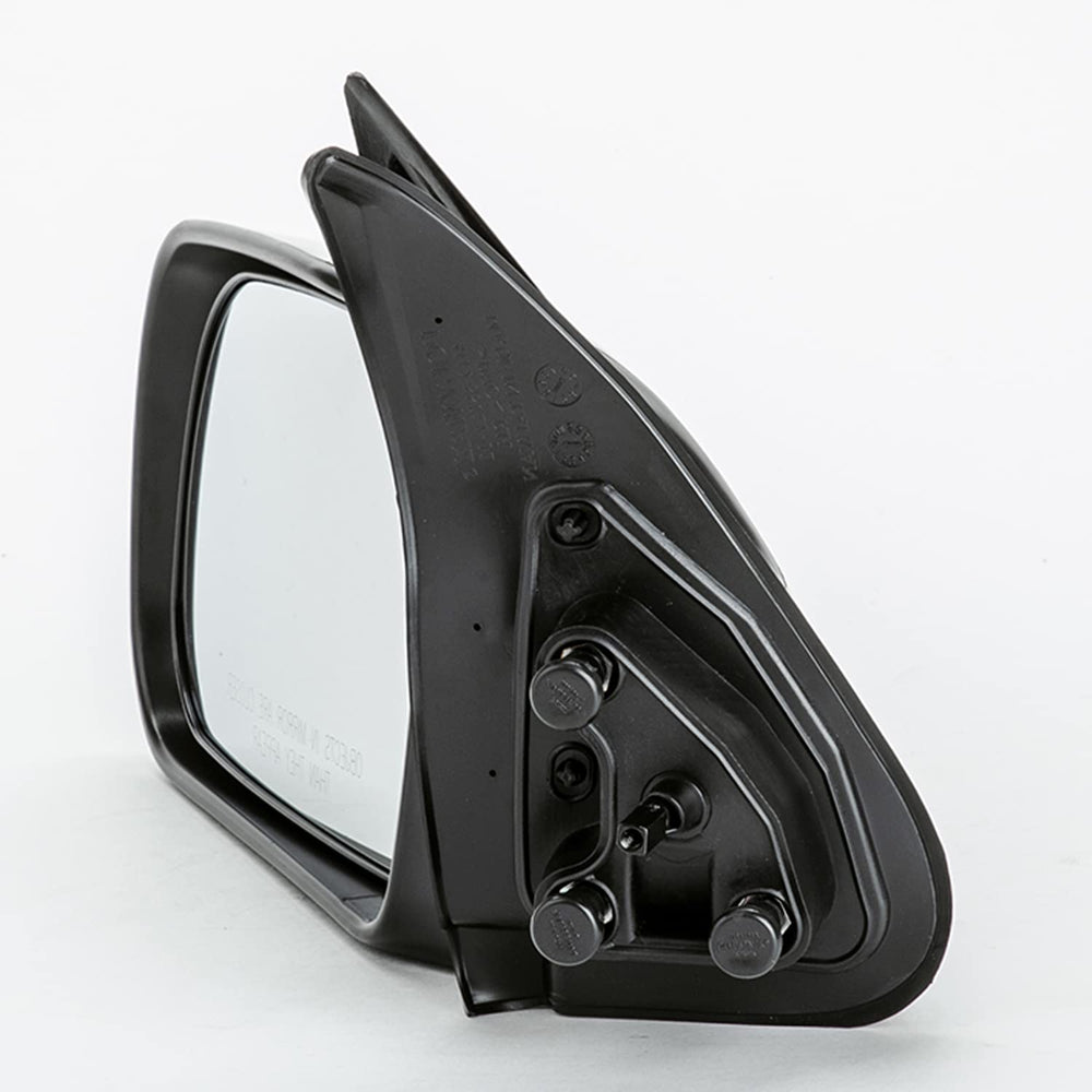 LH MIRROR OUTSIDE REAR VIEW MANUAL REMOTE; BASE BLACK TOYOTA TACOMA 20012004