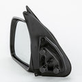 LH MIRROR OUTSIDE REAR VIEW MANUAL REMOTE; BASE BLACK TOYOTA TACOMA 20012004