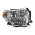 RH HEADLAMP ASSY COMPOSITE SR|SR5|LIMITED; HALOGEN; W/O LEVEL ADJUSTER TOYOTA TUNDRA 20142015