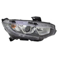 CAPA 1620 HD CVIC SDN/CPE NON TOURING HEADLAMP ASSY RH