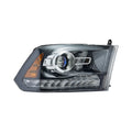 CAPA 1315 DG RAM 1500/2500 W/O LOGO BLK HEADLAMP ASSY RH