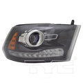 CAPA 1315 DG RAM 1500/2500 W/O LOGO BLK HEADLAMP ASSY RH