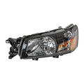 LH HEADLAMP ASSY COMPOSITE SUBARU FORESTER 20032004
