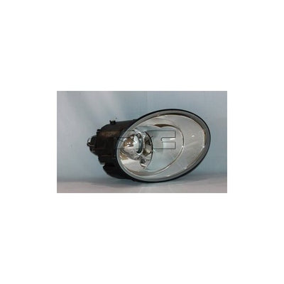 RH HEADLAMP LENS/HOUSING HALOGEN; COMPOSITE ASSY VOLKSWAGEN BEETLE 20062010