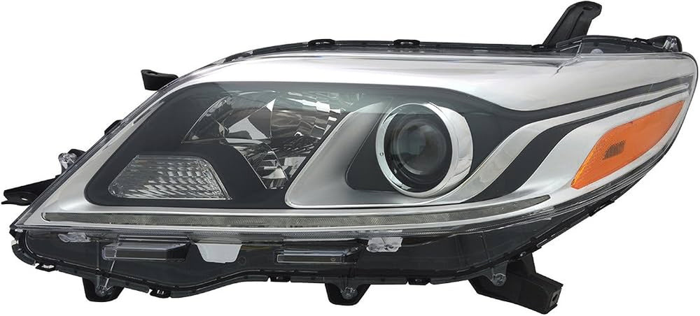 CAPA 1520 TY SIENA XLE LTD HALGN W/LED DRL HEADLAMP ASSY LH