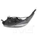 CAPA 1718 SB FRSTR HALGN HEADLAMP ASSY LH