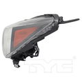 CAPA 1718 SB FRSTR HALGN HEADLAMP ASSY LH
