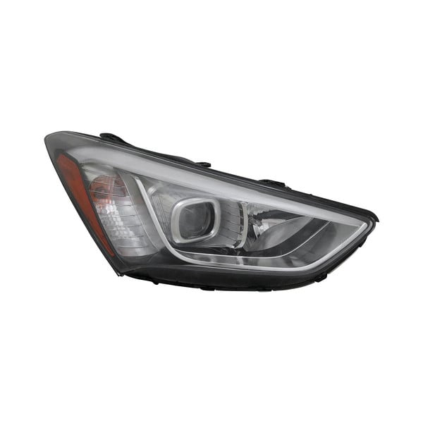 RH HEADLAMP ASSY COMPOSITE GLS|LIMITED; 7 SEAT; HALOGEN HYUNDAI SANTA FE 20132016