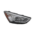 RH HEADLAMP ASSY COMPOSITE GLS|LIMITED; 7 SEAT; HALOGEN HYUNDAI SANTA FE 20132016