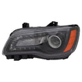 CAPA 1214 CR 3.0.0 HALGN W/LED DRL BLK BEZEL HEADLAMP ASSY