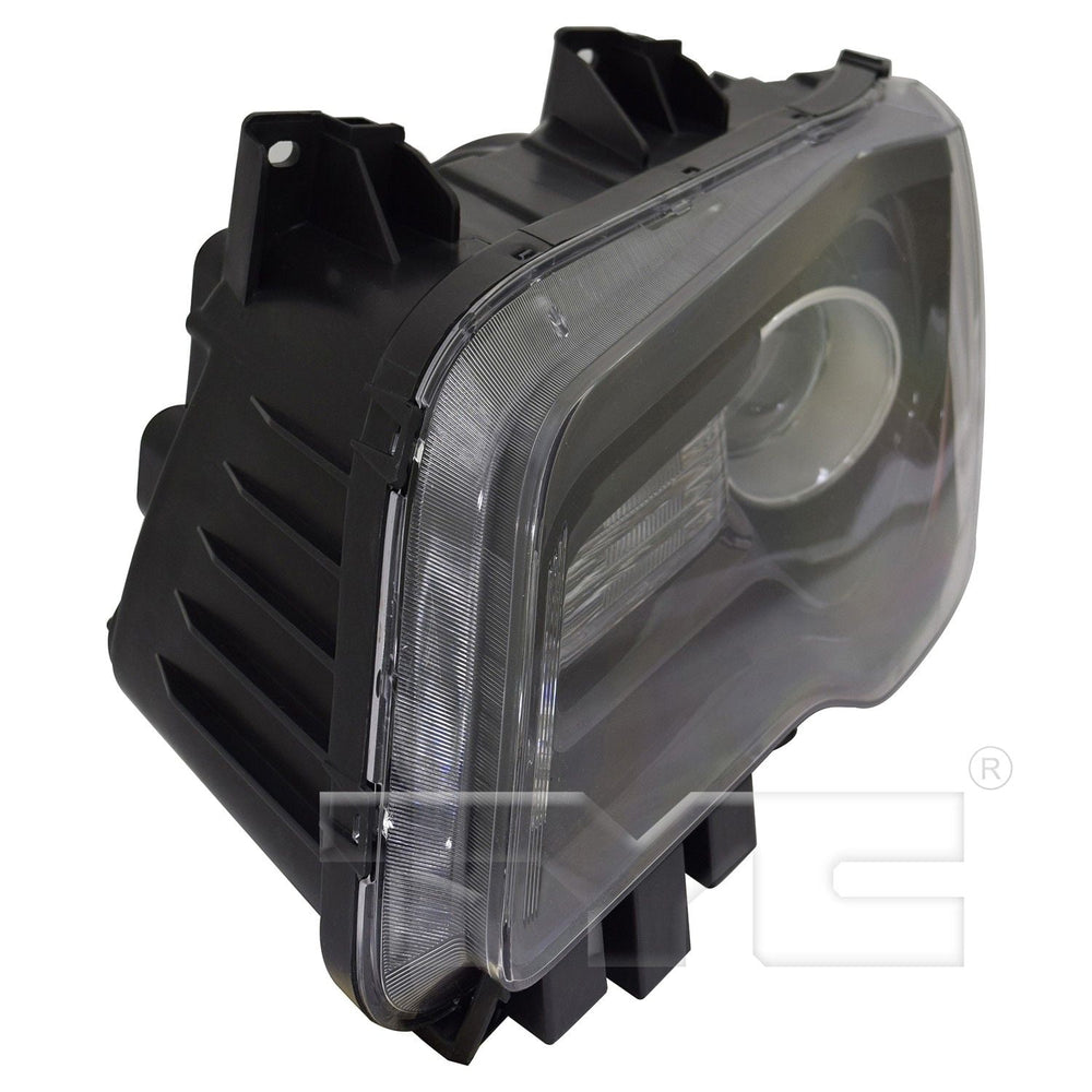 CAPA 1214 CR 3.0.0 HALGN W/LED DRL BLK BEZEL HEADLAMP ASSY