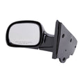 LH MIRROR OUTSIDE REAR VIEW MANUAL; BLACK TOWN & COUNTRY 20012007; CARAVAN 0407; VOYAGER 0103