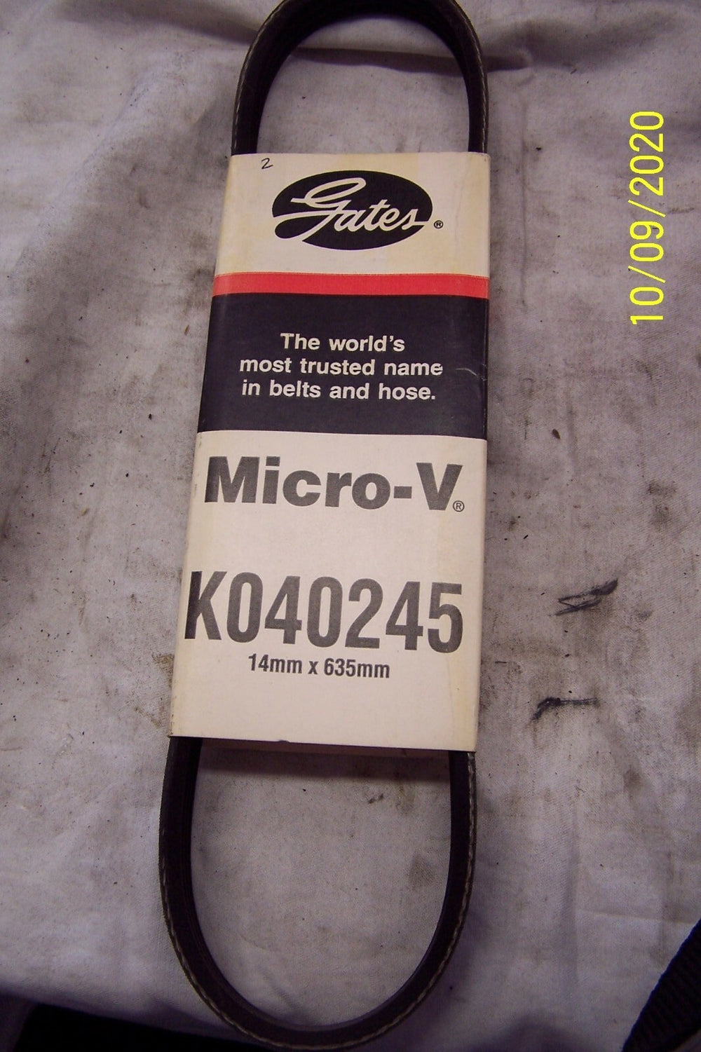 Gates K04 9/16in x 25 1/4in