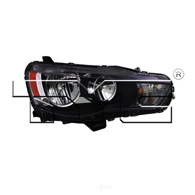 RH HEADLAMP ASSY COMPOSITE HALOGEN MITSUBISHI OUTLANDER 20102013