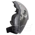 CAPA 1314 SB LEGCY/OTBK (BLK BEZEL) HEADLAMP ASSY LH