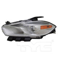 CAPA 1616 DG DART CHROME HALGN SE/AERO/LMD HEADLAMP ASSY LH