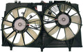 RADIATOR COOLING FAN ASSY 2.7L; MOTOR/BLADE/SHROUD DUAL FAN ASSY TOYOTA SIENNA 20112013