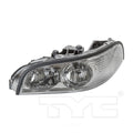 LH HEADLAMP ASSY COMPOSITE W/BRACKET BUICK PARK AVENUE 19972005