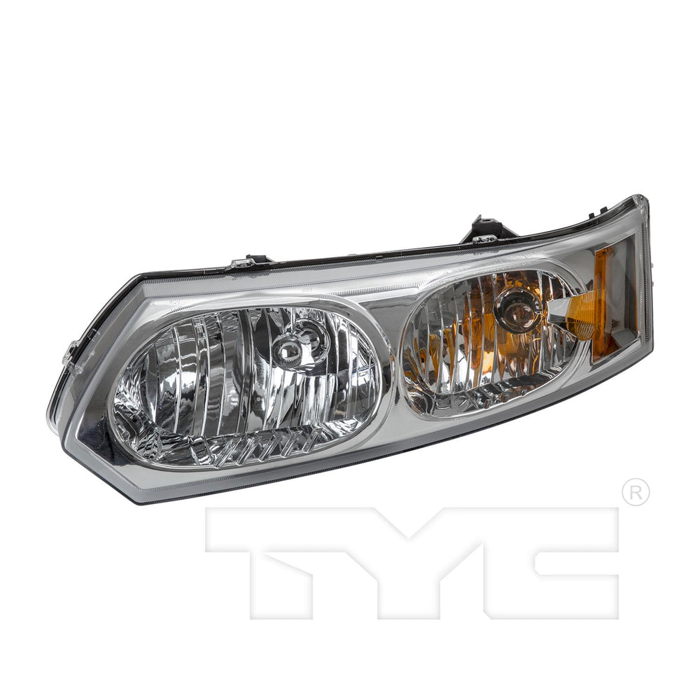 LH HEADLAMP ASSY COMPOSITE 4DR SEDAN; W/O BULBS SATURN ION 20032007