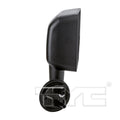 RH MIRROR OUTSIDE REAR VIEW MANUAL; NONHEATED; W/CONVEX GLASS; TEXTURED JEEP WRANGLER 20072017