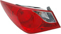 CAPA 1114 HY SNATA (NONHYBRD) QTR TAILLAMP ASSY LH