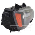 CAPA 1214 CR 3.0.0 HALGN W/LED DRL BLK BEZEL HEADLAMP ASSY