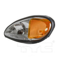 LH HEADLAMP ASSY COMPOSITE PONTIAC GRAND AM 19992005 CAPA