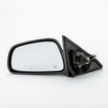 LH MIRROR OUTSIDE REAR VIEW HEATED POWER REMOTE; BLACK PAINT TO MATCH MITSUBISHI GALANT 19992003