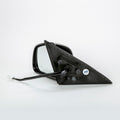 LH MIRROR OUTSIDE REAR VIEW HEATED POWER REMOTE; BLACK PAINT TO MATCH MITSUBISHI GALANT 19992003