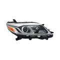 CAPA 1520 TY SIENA XLE LTD HALGN W/LED DRL HEADLAMP ASSY RH