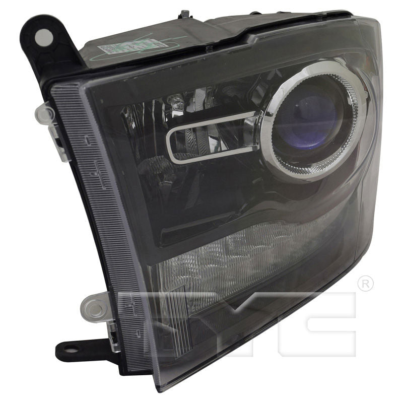 CAPA 1315 DG RAM 1500/2500 W/O LOGO BLK HEADLAMP ASSY LH