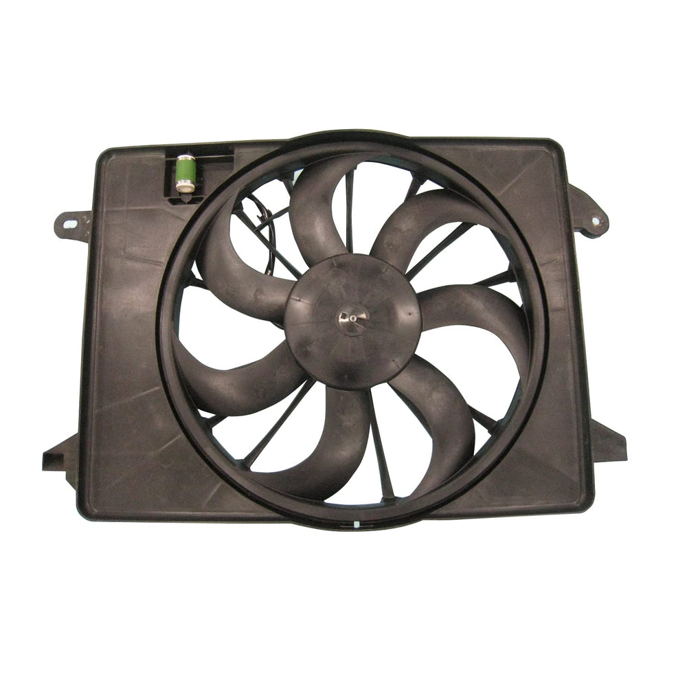 RADIATOR COOLING FAN ASSY 3.5L|3.6L|5.7L|6.1L; SINGLE FAN MODULE CHALLENGER 0922; CHARGER 0922