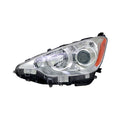 LH HEADLAMP ASSY COMPOSITE TOYOTA PRIUS C 20122014