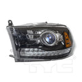 1315 DG RAM 1500/2500 W/O LOGO BLK H.L LH