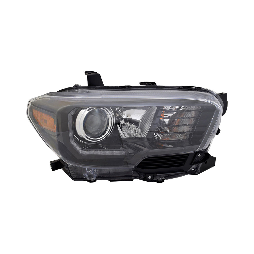 1719 TY TACMA HALGN W/LED DRL BLK H.L RH