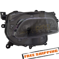CAPA 1618 JP CHRKE HALGN BLK TRIM HEADLAMP ASSY RH